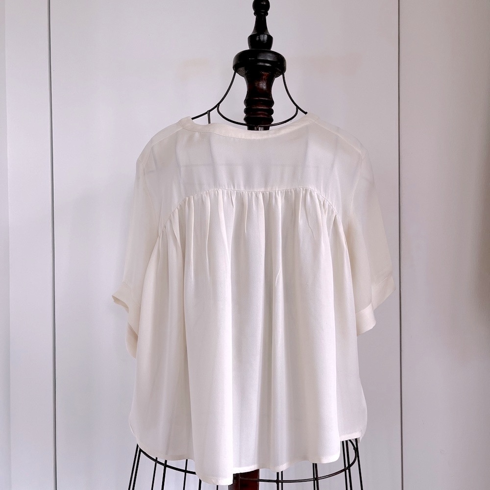 Silk American Vintage Blouse— Size Large